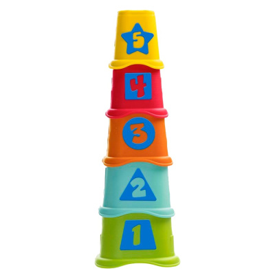 Пирамидка Stacking Cups Chicco 9373 1